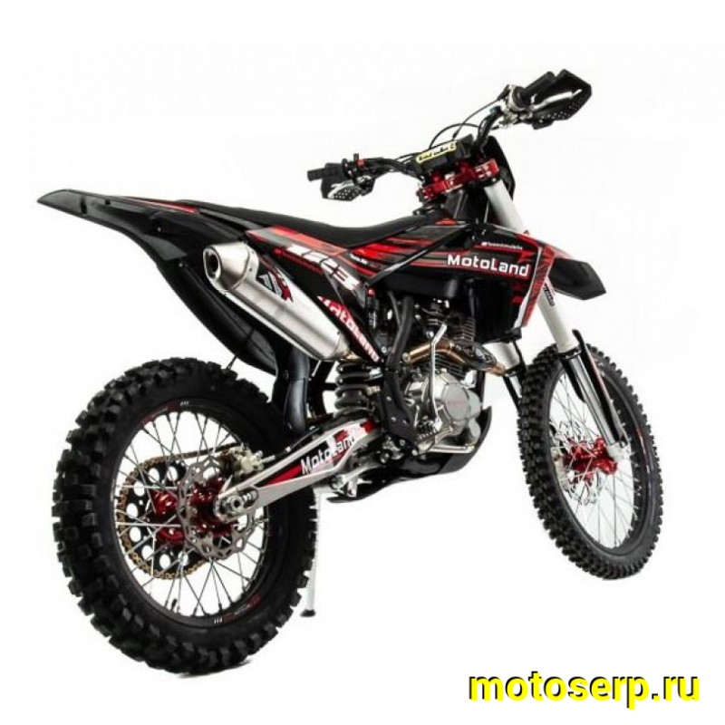 Купить  Мотоцикл Кросс/Эндуро Motoland XT 250 ST 21/18 (172FMM-4V) красный (шт) (ML 18414  (0  (ФОТО купить с доставкой по Москве и России, цена, технические характеристики, комплектация фото  - motoserp.ru