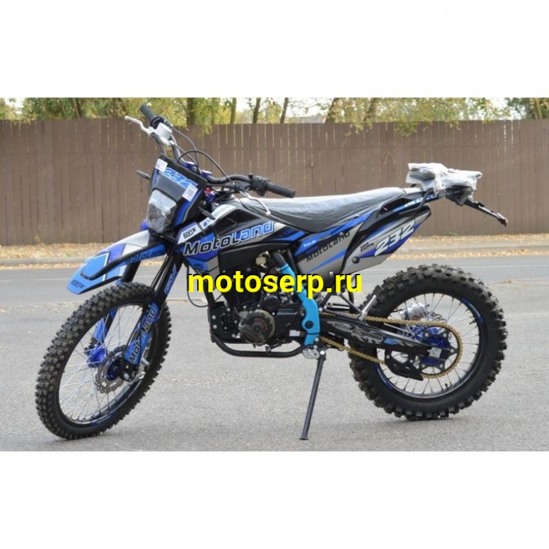 Купить  Мотоцикл Кросс/Эндуро Motoland XT 250 HS 172FMM (PR5) ПТС синий (шт) (ML 21301  купить с доставкой по Москве и России, цена, технические характеристики, комплектация фото  - motoserp.ru