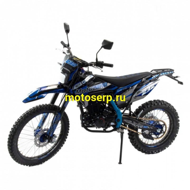 Купить  Мотоцикл Кросс/Эндуро Motoland XT 250 HS 172FMM (PR5) ПТС синий (шт) (ML 21301  купить с доставкой по Москве и России, цена, технические характеристики, комплектация фото  - motoserp.ru