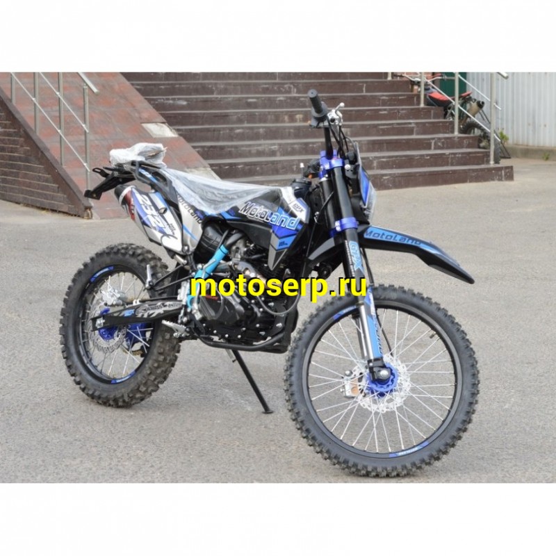 Купить  Мотоцикл Кросс/Эндуро Motoland XT 250 HS 172FMM (PR5) ПТС синий (шт) (ML 21301  купить с доставкой по Москве и России, цена, технические характеристики, комплектация фото  - motoserp.ru