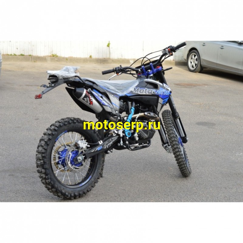 Купить  Мотоцикл Кросс/Эндуро Motoland XT 250 HS 172FMM (PR5) ПТС синий (шт) (ML 21301  купить с доставкой по Москве и России, цена, технические характеристики, комплектация фото  - motoserp.ru