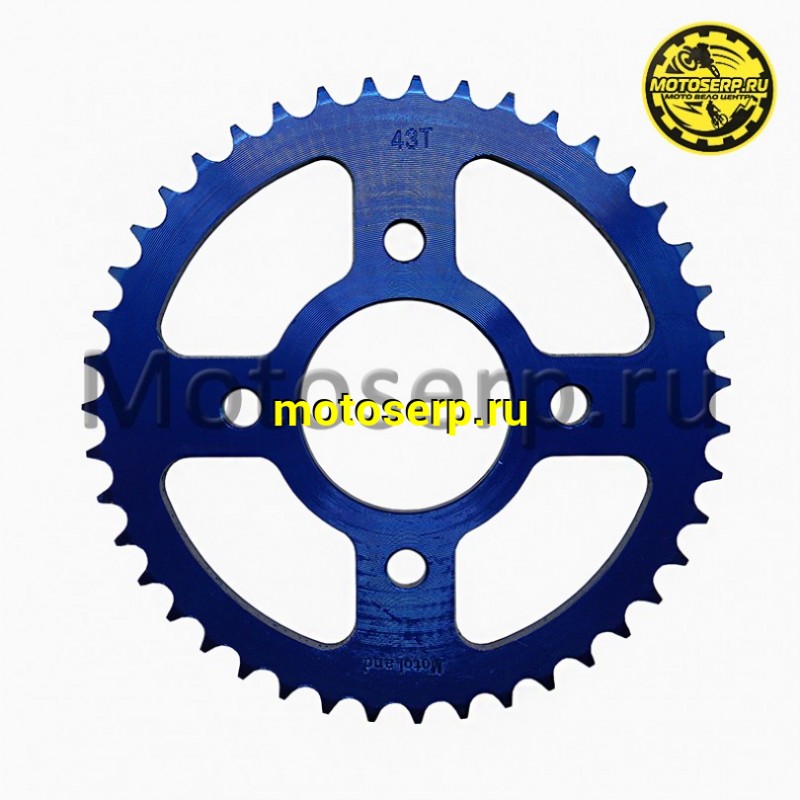Купить  Звезда ведомая голая (венец) (428-43) (428-43T D-58mm, 4x64mm) CG,CB-125/250 (шт) (ML 21689 (ML 21683 (ML 21712 купить с доставкой по Москве и России, цена, технические характеристики, комплектация фото  - motoserp.ru
