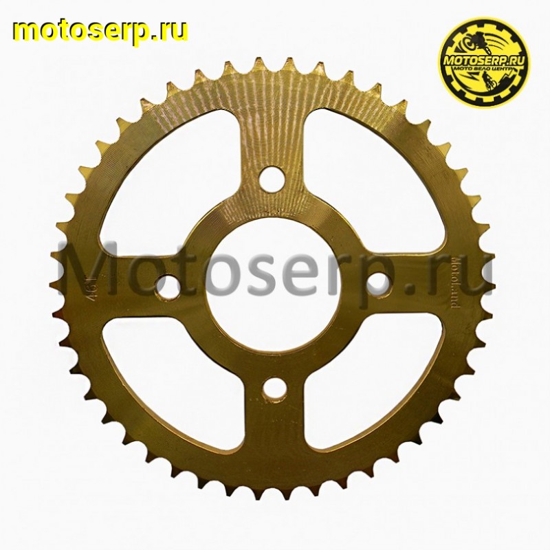 Купить  Звезда ведомая голая (венец) (428-46) (428-46T D-58mm, 4x64mm) CG,CB-125/250 (шт) (ML 21694 (ML 21711 (ML 21684 купить с доставкой по Москве и России, цена, технические характеристики, комплектация фото  - motoserp.ru