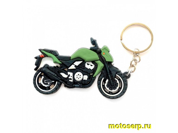 Купить  Брелок резиновый  "Байк Кавасаки" (шт) (МК BMS 028 купить с доставкой по Москве и России, цена, технические характеристики, комплектация фото  - motoserp.ru