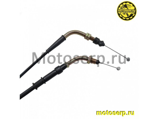 Купить  Трос газа (T-2220mm, R-2130mm) резьба; 4Т GY6-125/150cc (MD 00001275  купить с доставкой по Москве и России, цена, технические характеристики, комплектация фото  - motoserp.ru