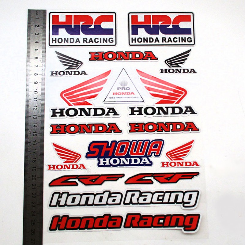 Купить  Наклейки (набор) "Honda 232" светоотражающие (19х28) (МК PKTZ-232 купить с доставкой по Москве и России, цена, технические характеристики, комплектация фото  - motoserp.ru