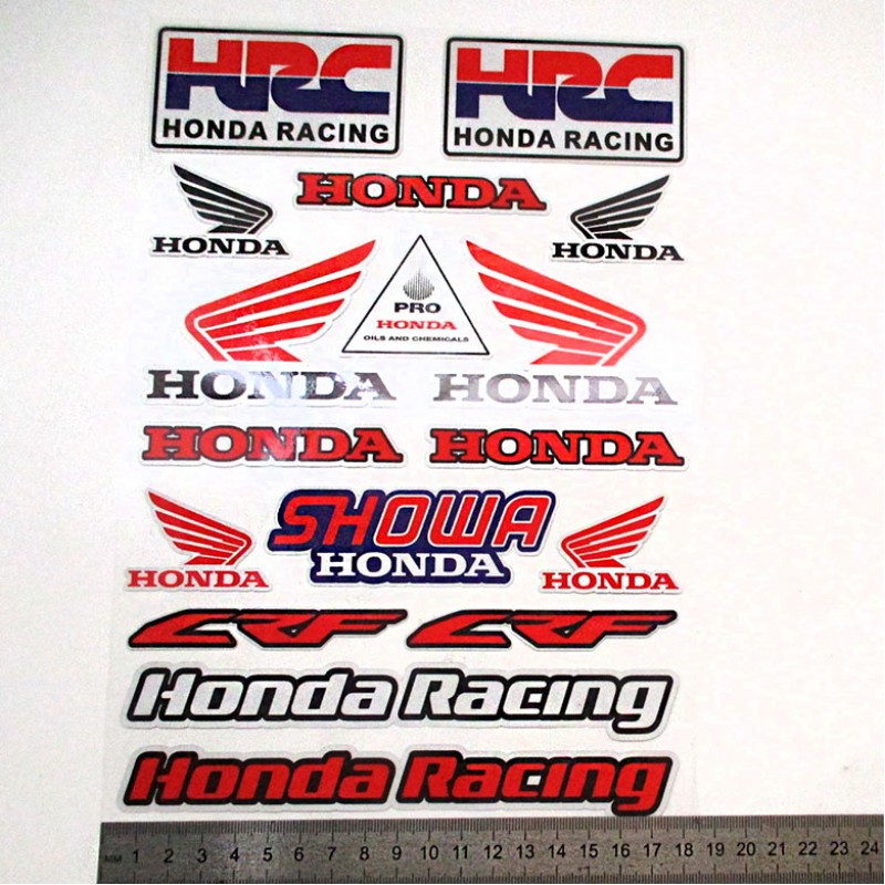 Купить  Наклейки (набор) "Honda 232" светоотражающие (19х28) (МК PKTZ-232 купить с доставкой по Москве и России, цена, технические характеристики, комплектация фото  - motoserp.ru