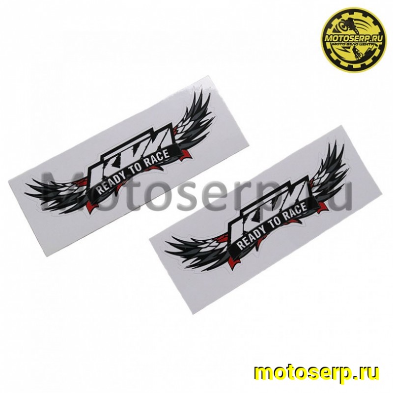 Купить  Наклейка "KTM крылья" (5x14см) (шт) (МК VRC 2003 купить с доставкой по Москве и России, цена, технические характеристики, комплектация фото  - motoserp.ru