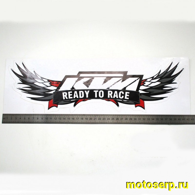 Купить  Наклейка "KTM крылья" большая (13x24см) (шт) (МК VRC 2004 купить с доставкой по Москве и России, цена, технические характеристики, комплектация фото  - motoserp.ru