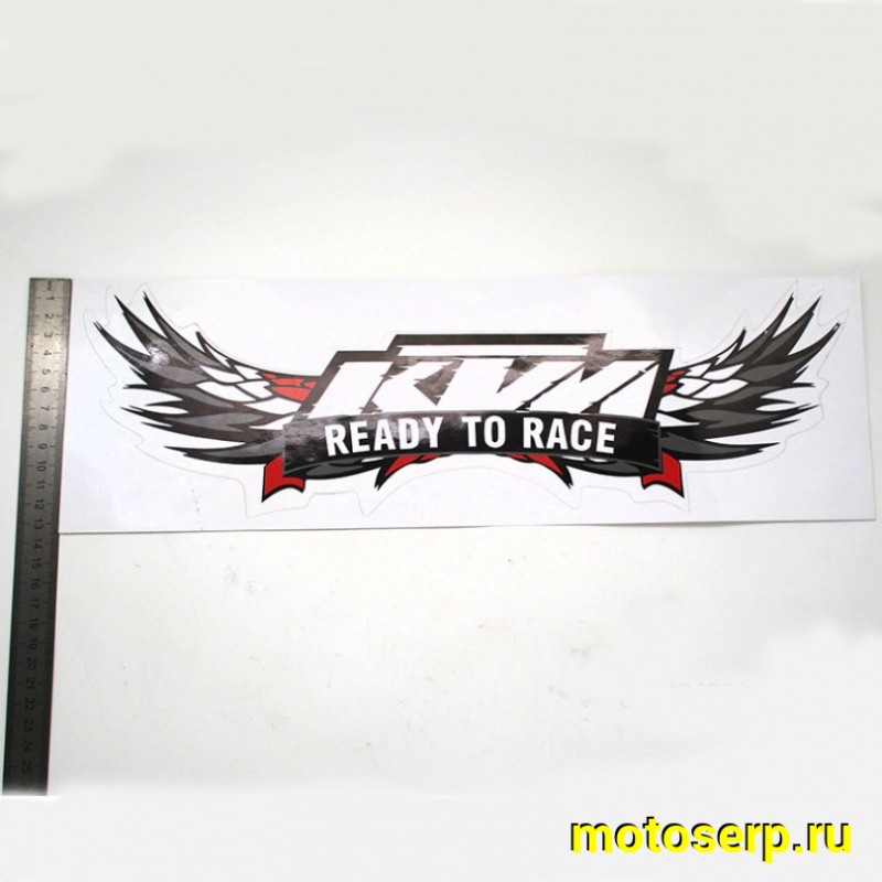 Купить  Наклейка "KTM крылья" большая (13x24см) (шт) (МК VRC 2004 купить с доставкой по Москве и России, цена, технические характеристики, комплектация фото  - motoserp.ru