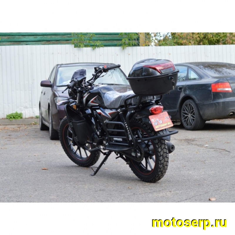 Купить  Мотоцикл ROCKOT QUEST 150сс. 17/17", диск/бараб, кофр, дуги с карман, откидные багажники (шт) купить с доставкой по Москве и России, цена, технические характеристики, комплектация фото  - motoserp.ru