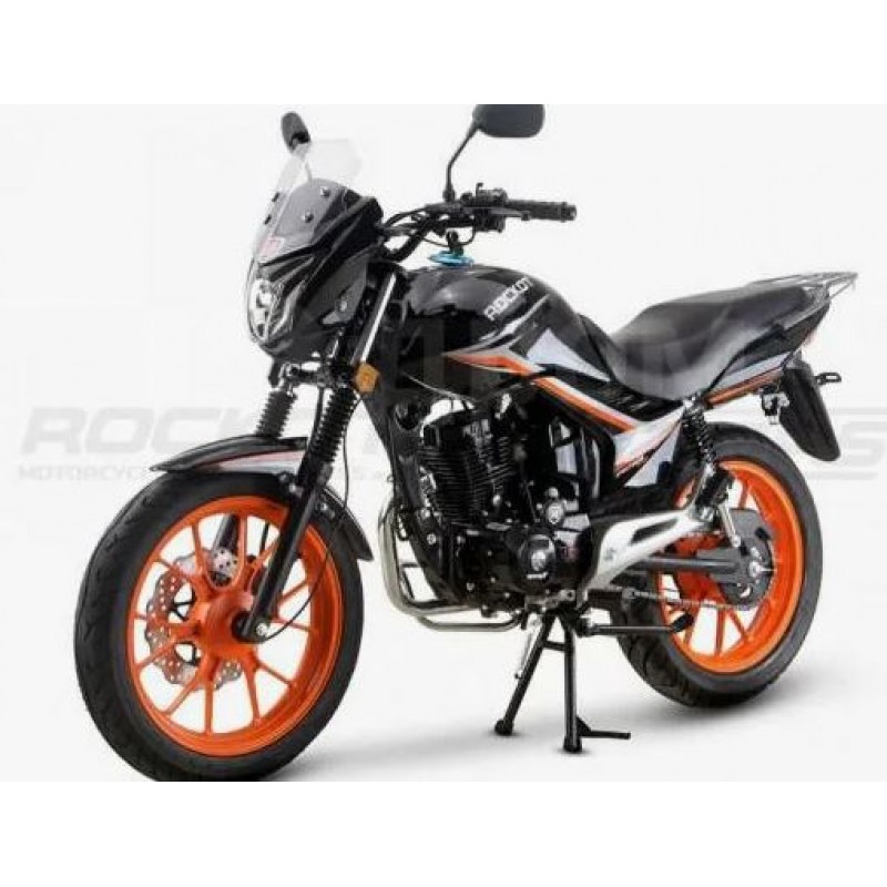 Купить  Мотоцикл ROCKOT SPECTRUM 150сс 17/17" 5 пер, диск/бараб. (шт) купить с доставкой по Москве и России, цена, технические характеристики, комплектация фото  - motoserp.ru