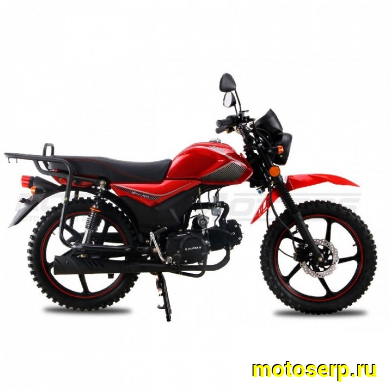 Купить  Мопед Rockot Alpha Offroad M-12 (Альфа ОффРоад) + ЦПГ 4Т,возд. охл.,17"/17" диск./бараб. (шт) 01250 (Rockot (ФОТО купить с доставкой по Москве и России, цена, технические характеристики, комплектация фото  - motoserp.ru