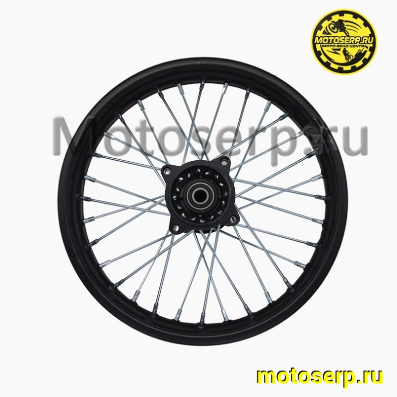 Купить  Колесо 14" заднее (диск колеса) спицованное 1.85-14" (d-15mm) KAYO и др. (подшипник 6202) (шт) (ТАТА 706000038 (ML 4218 (4Enduro (Кокурин купить с доставкой по Москве и России, цена, технические характеристики, комплектация фото  - motoserp.ru