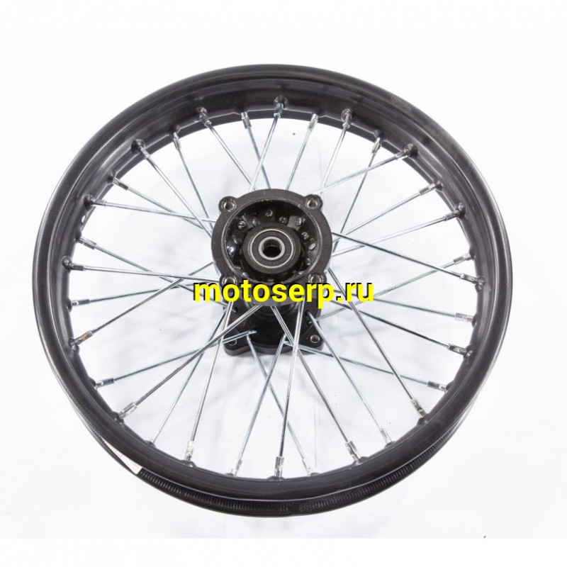 Купить  Колесо 14" заднее (диск колеса) спицованное 1.85-14" (d-15mm) KAYO и др. (подшипник 6202) (шт) (ТАТА 706000038 (ML 4218 (4Enduro (Кокурин купить с доставкой по Москве и России, цена, технические характеристики, комплектация фото  - motoserp.ru