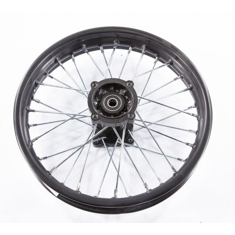 Купить  Колесо 14" заднее (диск колеса) спицованное 1.85-14" (d-15mm) KAYO и др. (подшипник 6202) (шт) (ТАТА 706000038 (ML 4218 (4Enduro (Кокурин купить с доставкой по Москве и России, цена, технические характеристики, комплектация фото  - motoserp.ru