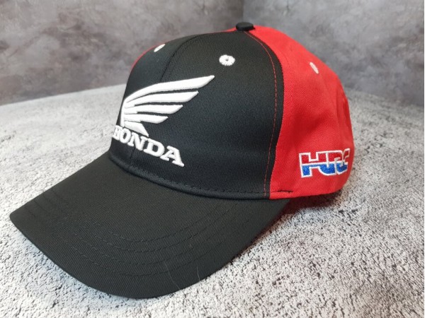 Купить  Бейсболка HONDA HRC (черный/красный) (шт) (МотоЯ купить с доставкой по Москве и России, цена, технические характеристики, комплектация фото  - motoserp.ru