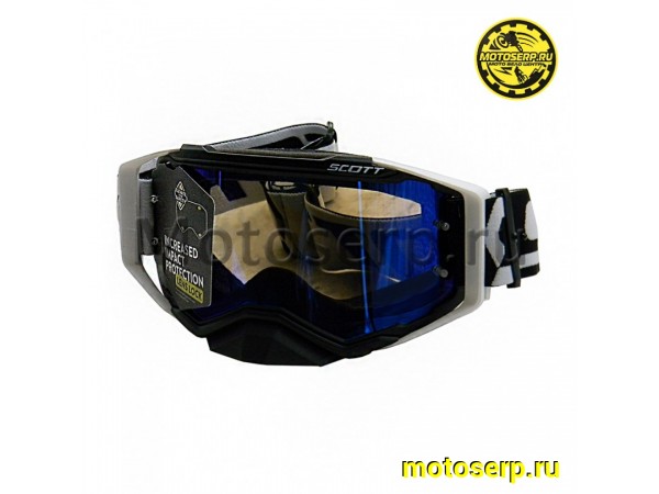 Купить  Очки мото Кросс Scott Prospect Cross Black/White (Lens Clear) (шт) (Кокурин купить с доставкой по Москве и России, цена, технические характеристики, комплектация фото  - motoserp.ru