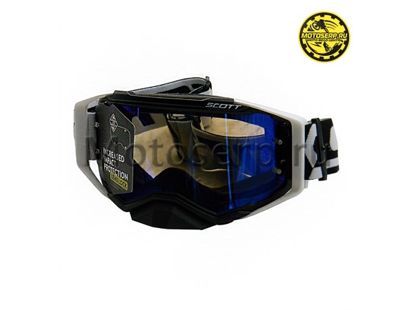 Купить  Очки мото Кросс Scott Prospect Cross Black/White (Lens Clear) (шт) (Кокурин купить с доставкой по Москве и России, цена, технические характеристики, комплектация фото  - motoserp.ru