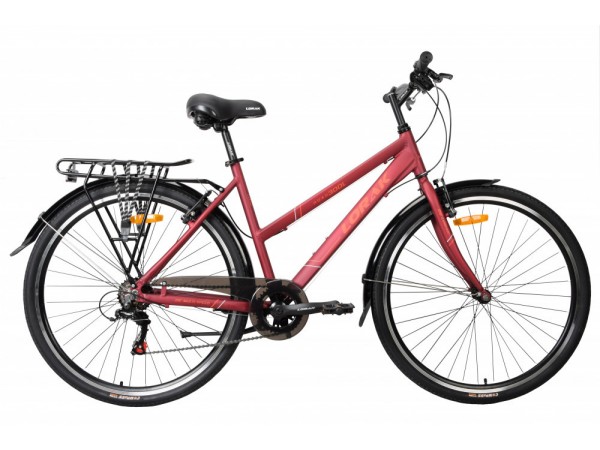 Купить  ====28" LORAK ROAD 300 (Lady) (Лорак Роуд 300) (Жен) 28"; 6ск; рама-алюминий; тормоз-V-Brake; вилка-жесткая (шт) купить с доставкой по Москве и России, цена, технические характеристики, комплектация фото  - motoserp.ru
