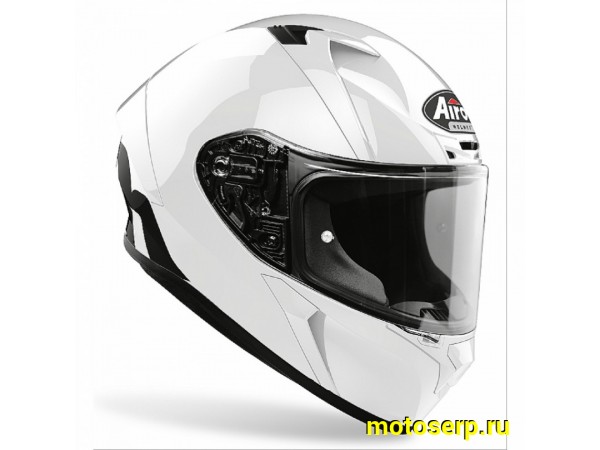 Купить  Шлем закрытый интеграл AIROH VALOR COLOR White Gloss (L) (шт) (AIM AI23A13VAV80C-L купить с доставкой по Москве и России, цена, технические характеристики, комплектация фото  - motoserp.ru