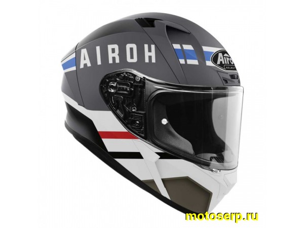 Купить  Шлем закрытый интеграл AIROH VALOR CRAFT Matt (L) (шт) (AIM AI23A13VAVI&pound;C-L купить с доставкой по Москве и России, цена, технические характеристики, комплектация фото  - motoserp.ru