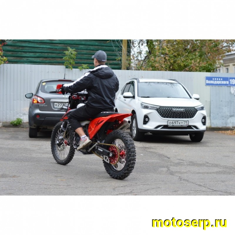 Купить  Мотоцикл Кросс/Эндуро ZUUMAV K8 (NB-300) (спортинв),  21/18, 4Т, 300cc,  ZS 174MN-5., жидк. охл. (шт) (ZUUMAV купить с доставкой по Москве и России, цена, технические характеристики, комплектация фото  - motoserp.ru