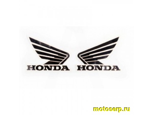 Купить  Наклейки (набор) Honda 15x3см, 2шт  (шт) (MT купить с доставкой по Москве и России, цена, технические характеристики, комплектация фото  - motoserp.ru