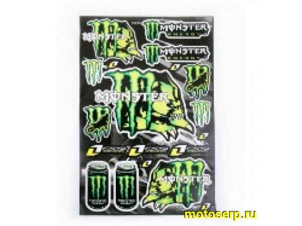 Купить  Наклейки (набор) мультибренд (30x45см) (шт) (MT N-676 купить с доставкой по Москве и России, цена, технические характеристики, комплектация фото  - motoserp.ru