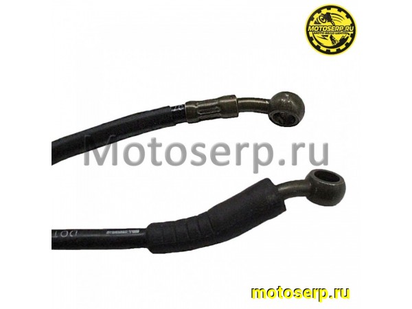 Купить  Шланг тормозной L= 850 mm. (армированный) (шт) (Rockot RM-428500 купить с доставкой по Москве и России, цена, технические характеристики, комплектация фото  - motoserp.ru