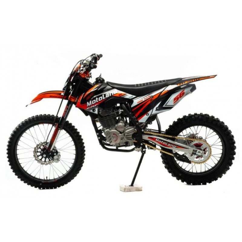 Купить  Мотоцикл Кросс/Эндуро Motoland 250 CRF Выпуск 2023г. (спортинв), 21/18,  250сс, 172FMM, 4 такт.,5 перед.,диск. торм. оранжевый (шт) (ML 19907   (0 купить с доставкой по Москве и России, цена, технические характеристики, комплектация фото  - motoserp.ru