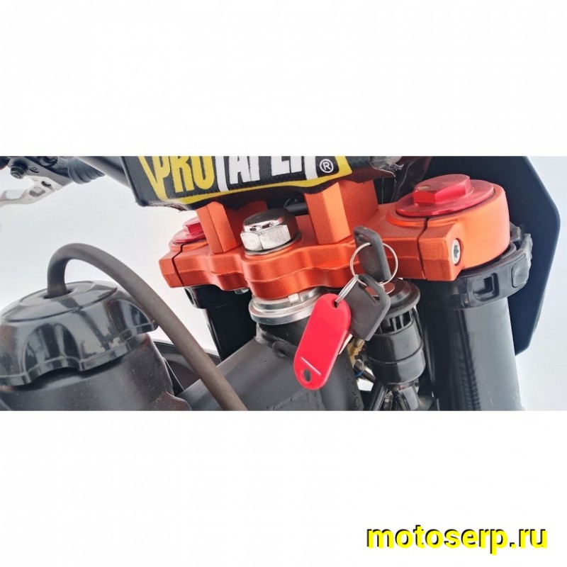 Купить  Мотоцикл Кросс/Эндуро Motoland 250 CRF (спортинв), 21/18,  250сс, 172FMM, 4 такт.,5 перед.,диск. торм. оранжевый (шт) (ML 19907 купить с доставкой по Москве и России, цена, технические характеристики, комплектация фото  - motoserp.ru
