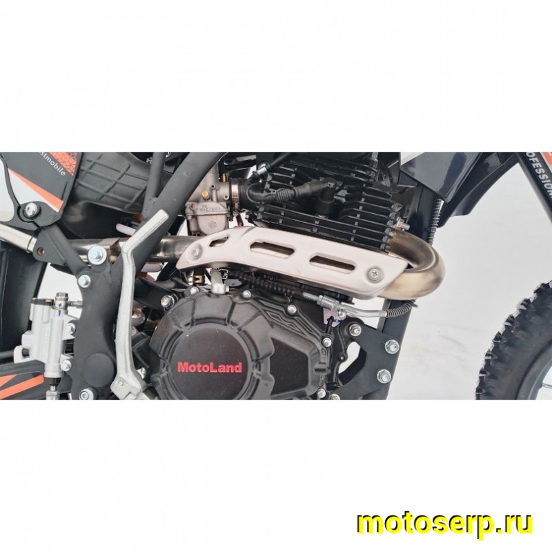 Купить  Мотоцикл Кросс/Эндуро Motoland 250 CRF (спортинв), 21/18,  250сс, 172FMM, 4 такт.,5 перед.,диск. торм. оранжевый (шт) (ML 19907 купить с доставкой по Москве и России, цена, технические характеристики, комплектация фото  - motoserp.ru