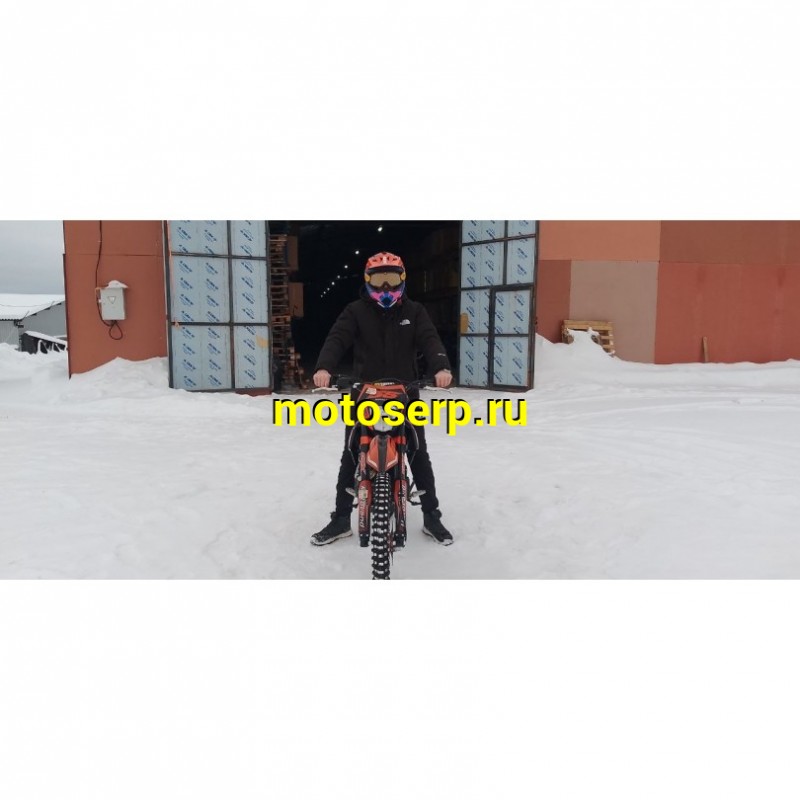 Купить  Мотоцикл Кросс/Эндуро Motoland 250 CRF (спортинв), 21/18,  250сс, 172FMM, 4 такт.,5 перед.,диск. торм. оранжевый (шт) (ML 19907 купить с доставкой по Москве и России, цена, технические характеристики, комплектация фото  - motoserp.ru