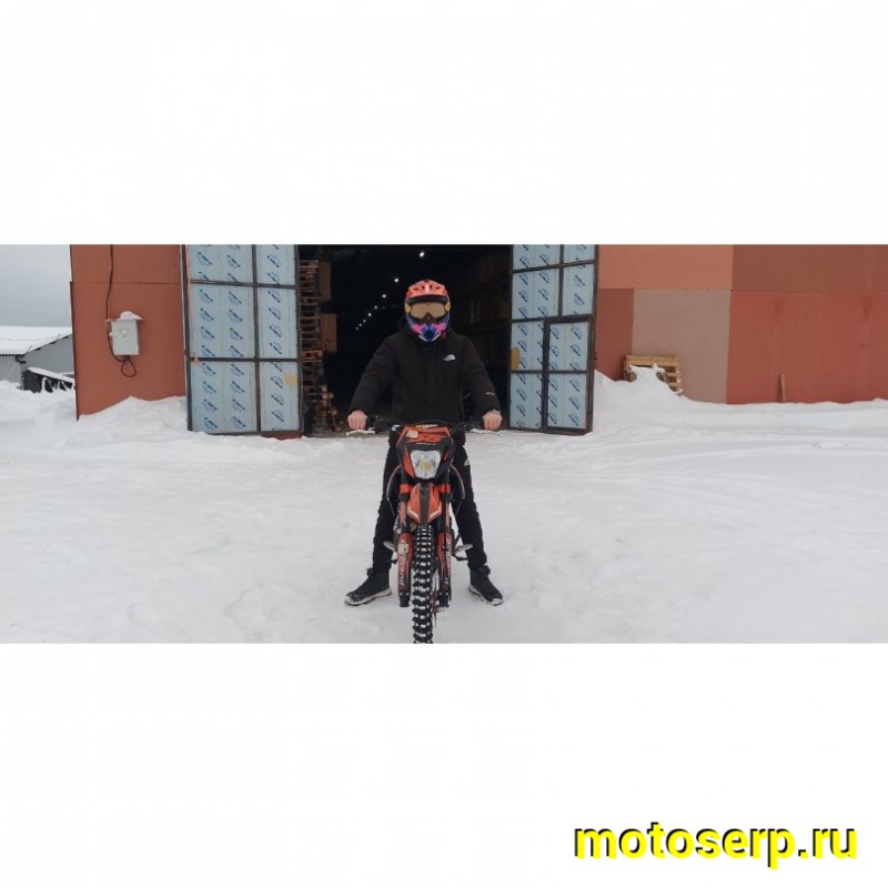Купить  Мотоцикл Кросс/Эндуро Motoland 250 CRF (спортинв), 21/18,  250сс, 172FMM, 4 такт.,5 перед.,диск. торм. оранжевый (шт) (ML 19907 купить с доставкой по Москве и России, цена, технические характеристики, комплектация фото  - motoserp.ru