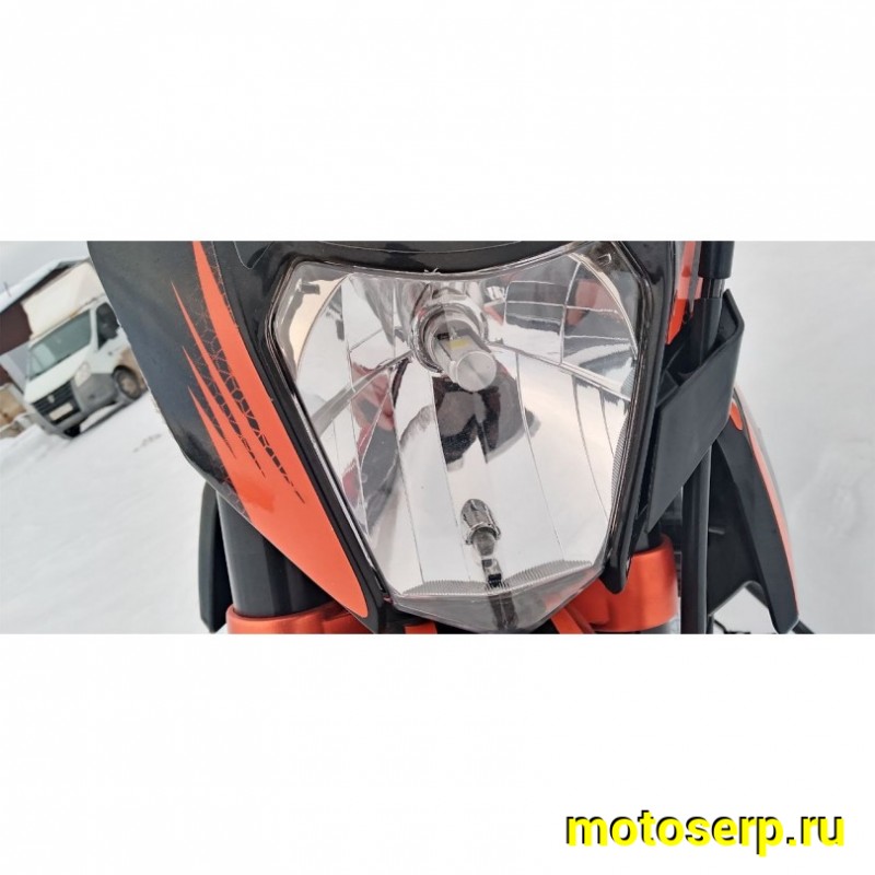 Купить  Мотоцикл Кросс/Эндуро Motoland 250 CRF (спортинв), 21/18,  250сс, 172FMM, 4 такт.,5 перед.,диск. торм. оранжевый (шт) (ML 19907 купить с доставкой по Москве и России, цена, технические характеристики, комплектация фото  - motoserp.ru