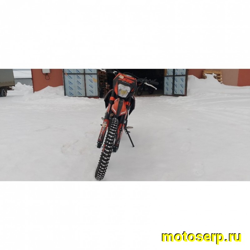 Купить  Мотоцикл Кросс/Эндуро Motoland 250 CRF (спортинв), 21/18,  250сс, 172FMM, 4 такт.,5 перед.,диск. торм. оранжевый (шт) (ML 19907 купить с доставкой по Москве и России, цена, технические характеристики, комплектация фото  - motoserp.ru