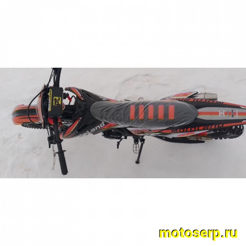 Купить  Мотоцикл Кросс/Эндуро Motoland 250 CRF (спортинв), 21/18,  250сс, 172FMM, 4 такт.,5 перед.,диск. торм. оранжевый (шт) (ML 19907 купить с доставкой по Москве и России, цена, технические характеристики, комплектация фото  - motoserp.ru