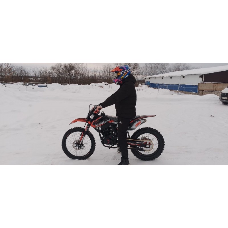 Купить  Мотоцикл Кросс/Эндуро Motoland 250 CRF Выпуск 2023г. (спортинв), 21/18,  250сс, 172FMM, 4 такт.,5 перед.,диск. торм. оранжевый (шт) (ML 19907   (0 купить с доставкой по Москве и России, цена, технические характеристики, комплектация фото  - motoserp.ru