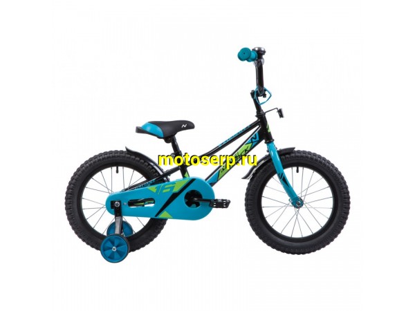 Купить  16" NOVATRACK VALIANT (Новатрек Валиант) 16"; 1ск; рама-сталь; тормоз-ножной (шт) (0 купить с доставкой по Москве и России, цена, технические характеристики, комплектация фото  - motoserp.ru