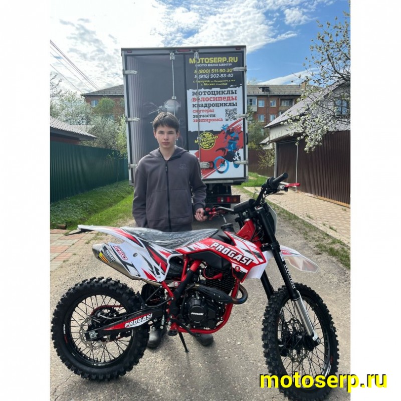 Купить  Мотоцикл Кросс/Эндуро Progasi SUPER MAX 250 (CB250-F)  (шт) (ФОТО купить с доставкой по Москве и России, цена, технические характеристики, комплектация фото  - motoserp.ru