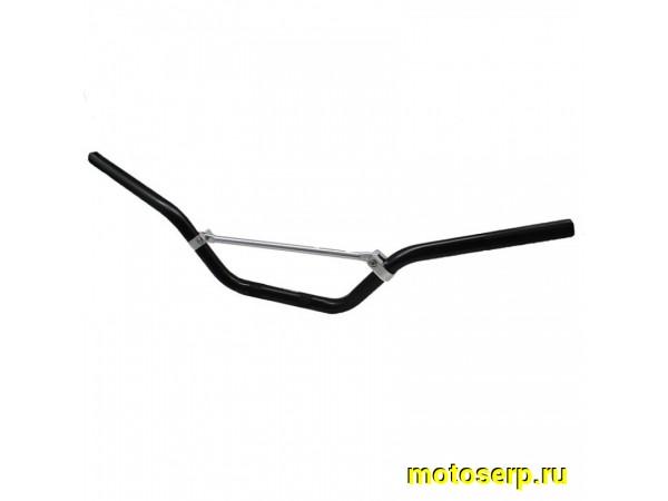 Купить  Руль 22мм #3 с перекладиной черный (шт) (ML 09330 купить с доставкой по Москве и России, цена, технические характеристики, комплектация фото  - motoserp.ru