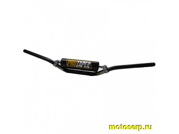 Купить  Руль 22мм #1 с перекладиной+защита черный (шт) (ML 11629  купить с доставкой по Москве и России, цена, технические характеристики, комплектация фото  - motoserp.ru