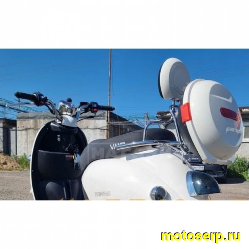Купить  Скутер VMC RETRO с кофром (Венто Ретро) 50cc; 1,5 местный, 4Т, возд. охлажд., диск/барабан, кол. 10"/10"(шт) 01500 (Vento  купить с доставкой по Москве и России, цена, технические характеристики, комплектация фото  - motoserp.ru