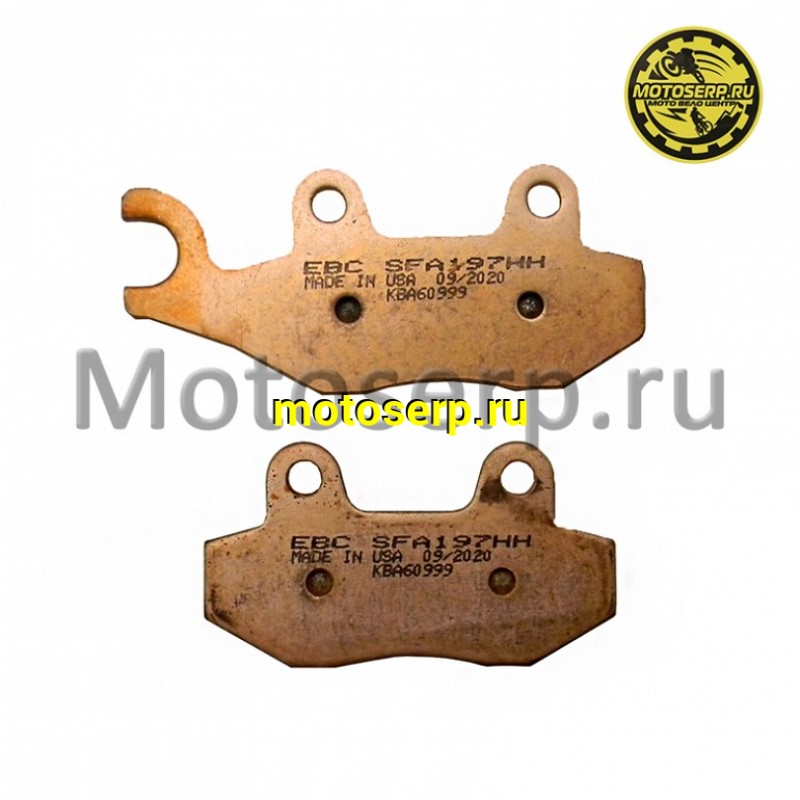 Купить  Колодки тормозные EBC SFA197HH SUZUKI AN250/400 SKYWAVE JP (компл) купить с доставкой по Москве и России, цена, технические характеристики, комплектация фото  - motoserp.ru