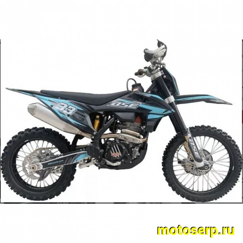 Купить  Мотоцикл Кросс/Эндуро BSE T8 Neon Blue (шт) (ФОТО купить с доставкой по Москве и России, цена, технические характеристики, комплектация фото  - motoserp.ru