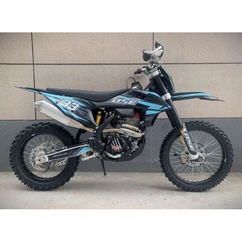 Купить  Мотоцикл Кросс/Эндуро BSE T8 Neon Blue 250-SR  21/18" Выпуск 2023г. (шт) (ФОТО купить с доставкой по Москве и России, цена, технические характеристики, комплектация фото  - motoserp.ru