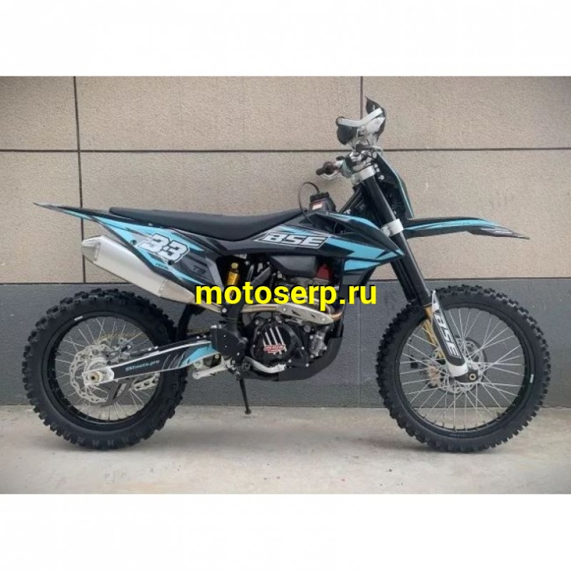 Купить  Мотоцикл Кросс/Эндуро BSE T8 Neon Blue (шт) (ФОТО купить с доставкой по Москве и России, цена, технические характеристики, комплектация фото  - motoserp.ru