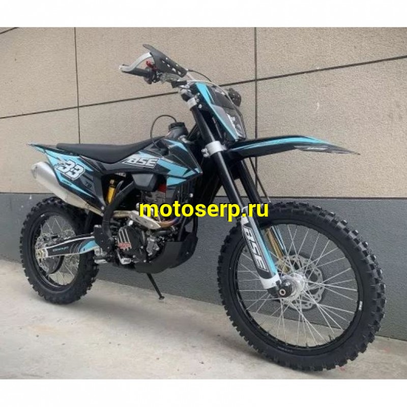 Купить  Мотоцикл Кросс/Эндуро BSE T8 Neon Blue (шт) (ФОТО купить с доставкой по Москве и России, цена, технические характеристики, комплектация фото  - motoserp.ru