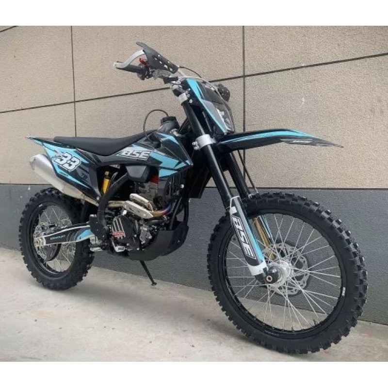 Купить  Мотоцикл Кросс/Эндуро BSE T8 Neon Blue 250-SR  21/18" Выпуск 2023г. (шт) (ФОТО купить с доставкой по Москве и России, цена, технические характеристики, комплектация фото  - motoserp.ru